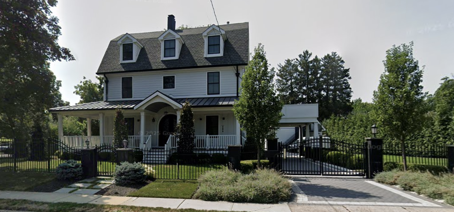 360 Tenafly Road, front elevation